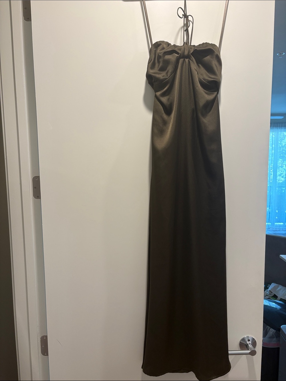 LBLC The Label Blake Dress in Olive